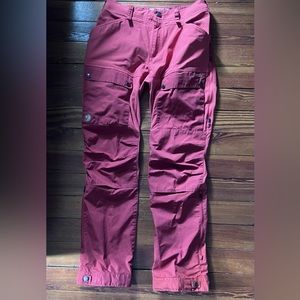 Fjallraven Keb trousers curved W SZ 6 - 38/R Cabin red-rowan red